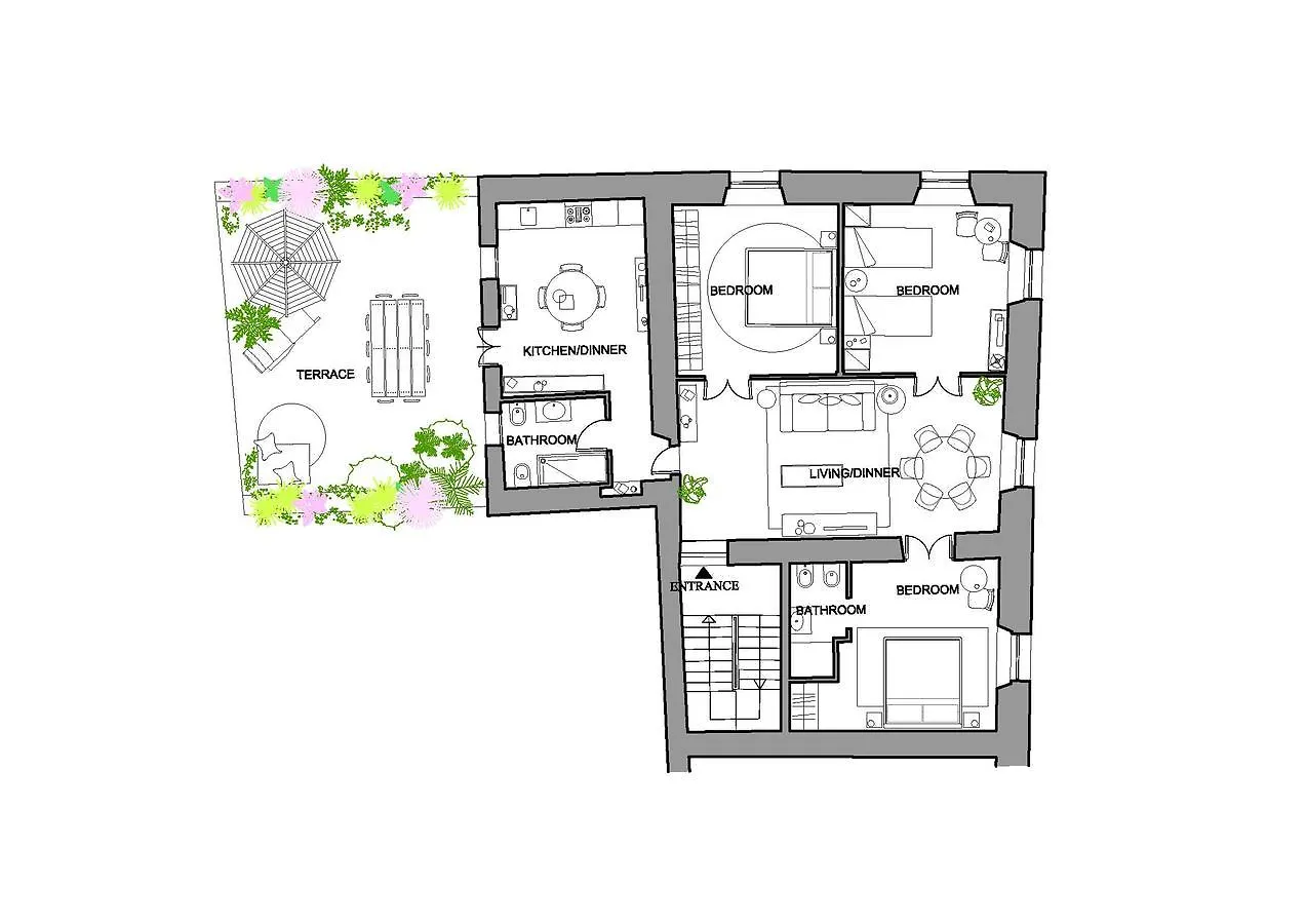 Apartment Mami'S Home Trastevere Apt With Private Terrace Rome